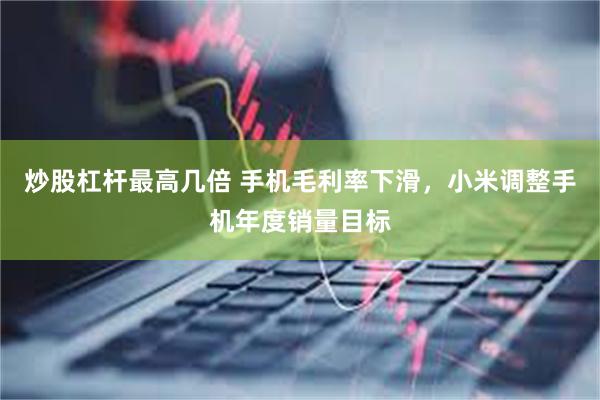 炒股杠杆最高几倍 手机毛利率下滑，小米调整手机年度销量目标