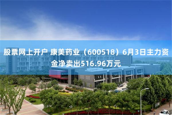 股票网上开户 康美药业（600518）6月3日主力资金净卖出516.96万元