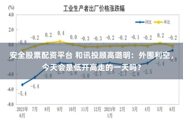 安全股票配资平台 和讯投顾高璐明：外围利空，今天会是低开高走的一天吗？