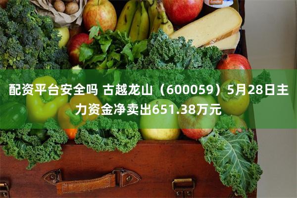 配资平台安全吗 古越龙山（600059）5月28日主力资金净卖出651.38万元