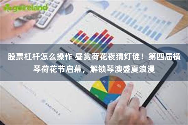股票杠杆怎么操作 昼赏荷花夜猜灯谜！第四届横琴荷花节启幕，解锁琴澳盛夏浪漫