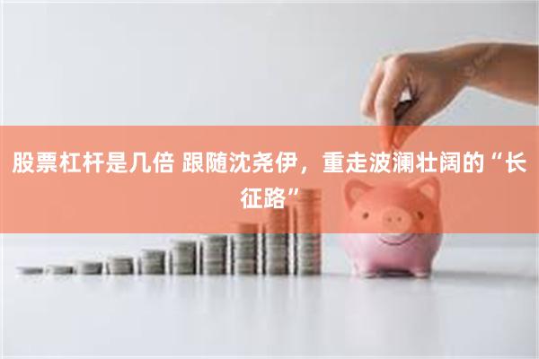 股票杠杆是几倍 跟随沈尧伊，重走波澜壮阔的“长征路”